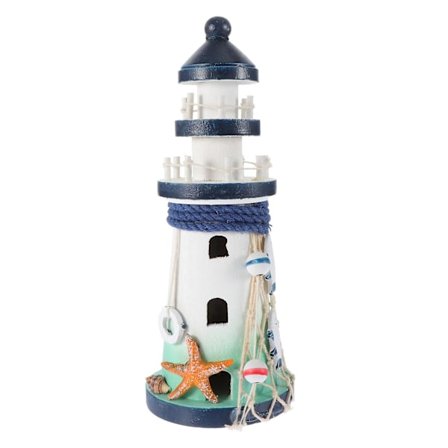 Pieni puinen majakka koriste luova työpöydän sisustus ainutlaatuinen majakka koriste