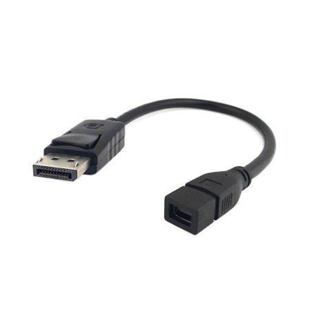 Adapter för skärmar CY DP-048 displayport hankontakt till mini D