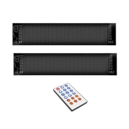 2 st LED-ögon Vindruta Lastbil Bil Display Skärm Panel LED Ljusskylt LED Lysande Ögon för Vindruta Glas - WELLNGS