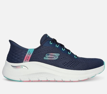 Skechers, Wide Fit: Slip-ins: Arch Fit 2.0 - Easy chic, 39,5, Dam