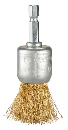 Makita D-73726 Stålbørste 1/4", 4.500 min−¹ 24 mm, Maskintilbehør & forbrugsvarer
