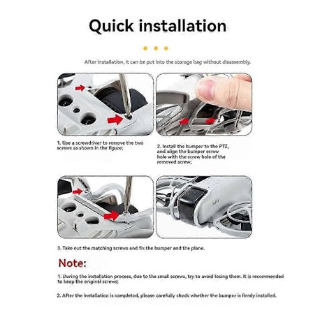 Gimbal Bumper för DJI NEO Anti-Collision Bar Gimbal Skyddsbygel