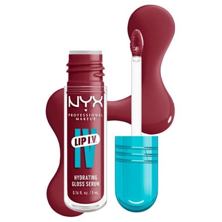 NYX Professionel Makeup, Lip IV, Gloss, op til 12 timers fugt, højt pigmenteret, glansfuld finish, Bubblegum Burst