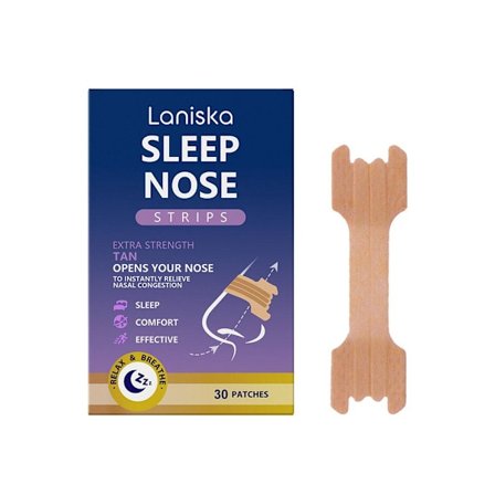 30 st Sömn Näsplåster Lindrar Snarkning På Natten, Njut Av Lugn På Natten