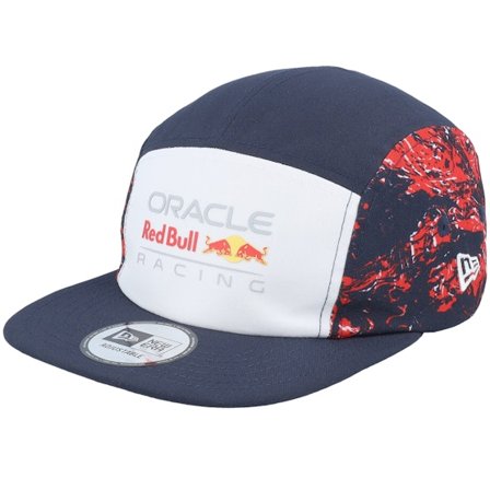 New Era - Motor Wit 5panel Cap - Red Bull Racing F1 24 All Over Print White/Navy 5-panel @ Hatstore