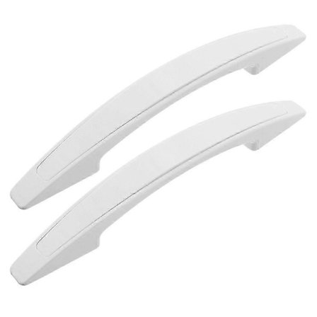 2 stk. Erstatningsdørhåndtak for kjøleskap Frysedørhåndtak Solid Plast Langt Håndtak For Kommersielle Kjøleskap Enkel Installering Sklisikker