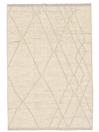 Motyw Obrazkowy Berber Style Dywan 199X291 Wełna