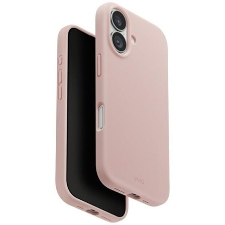Uniq Lino iPhone 17 Magclick laddningsfodral - Rosa