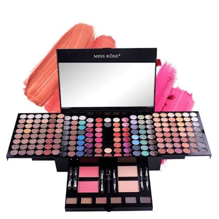 Miss Rose eyeshadow palette set - Blockbuster makeup palette - 180 farver