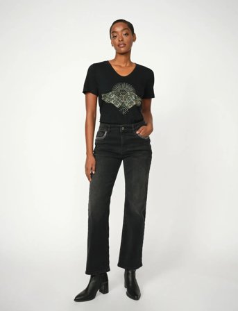 MOS MOSH Mmcecilia Perla Jeans - Grey - 26 Short