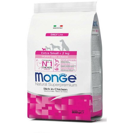 Monge Ricco Di Pollo Cibo Secco Per Cani Cuccioli Taglia Molto