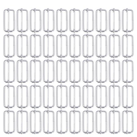 Säädettävä Solki Rauta Vetoydin Säädettävä Linja Solki Vyölaukun Hihna Solki Koristeelliset Tarvikkeet 2,8x38x15mm