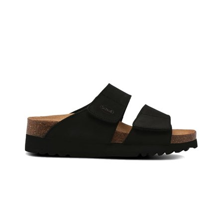 Scholl Aalim sandaler med kardborreband (dam)