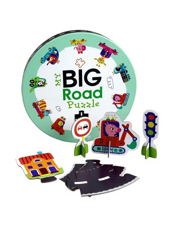 Barbo Toys | My Big Road Puzzle | ONE SIZE