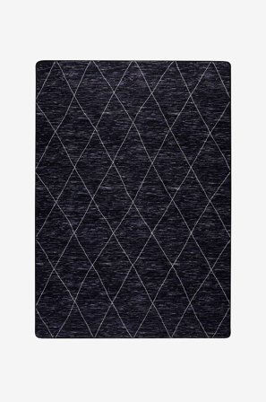 Mattbolaget - Teppe Agadir - Svart - Glattvevde tepper - 160X230 - Fra Homeroom