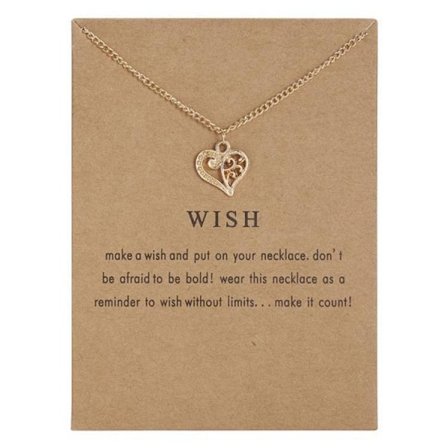 Wish - kaulakoru 18K kullattua lahjatoiveita