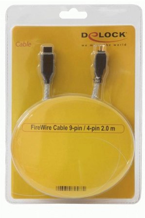 Delock IEEE 1394-kabel - FireWire 800 til 4 pin FireWire - 2 m