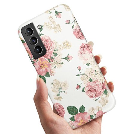 Samsung Galaxy S22 Plus - Deksel/Mobildeksel Retro Blomster