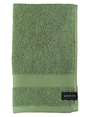 Guest Towel Gripsholm 30X50 Home Textiles Bathroom Textiles Towels & Bath Towels Grøn Gripsholm