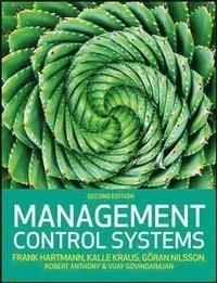 Management Control Systems, ISBN: 9781526848314