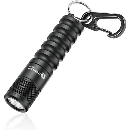 LED Liten Lommelykt Nøkkelring, EDC01 Nøkkelringlykt, 200 lumen Lomme Lommelykt EDC, 36 Timers Lang Varighet, 3 Moduser, IPX8 Vanntett