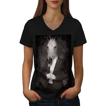 Häst kostym slips Cool kvinnor T-shirt