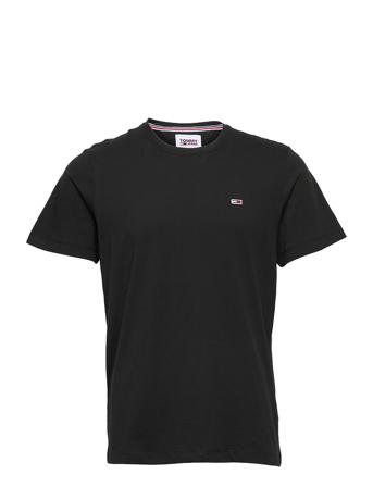 Tjm Slim Jersey C Neck Ext Black Tommy Jeans