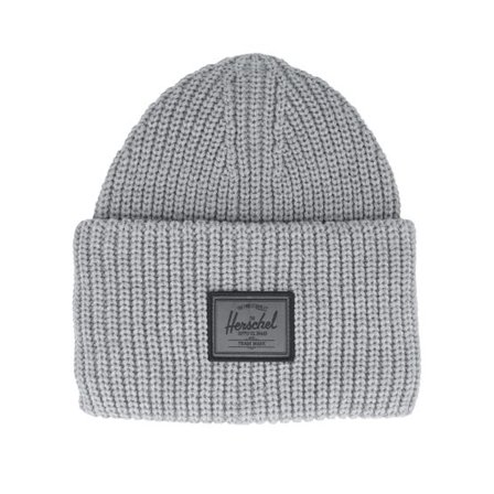Herschel - Grå cuff Beanie - Juneau Heather Light Grey Cuff @ Hatstore