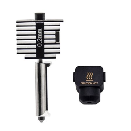 3D Printer Hotend Kit karkaistu terässuutin Hot end Kit 0,2/0,4/0,6 mm suuttimet Bambu Lab A1 Mini