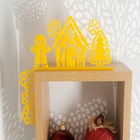 Jule dørkarm dekoration træ ornament 09 09