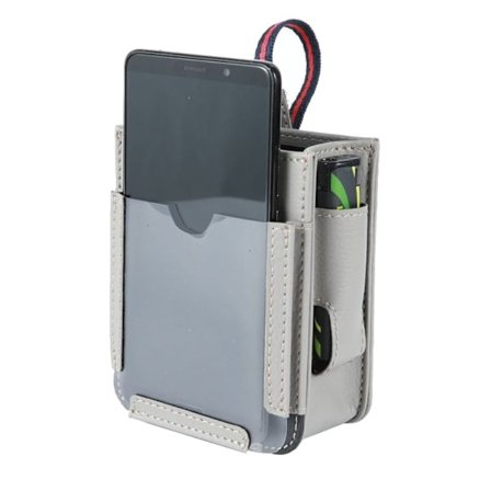 Auton nahkainen säilytyslaatikko - Harmaa