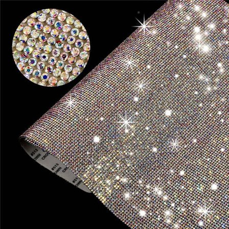 Rhinestone Sheet Crystal Sticker MULTICOLOR multicolor