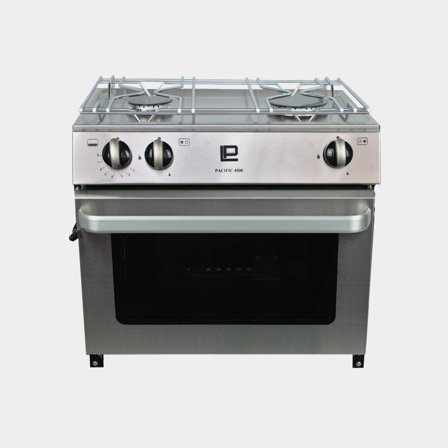 Gas stove with oven Bolton Pacific 4500, with electric spark ignition, 2 burners / 1 oven