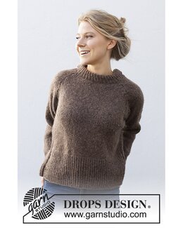 Strikkeoppskrift Genser - Drops Design