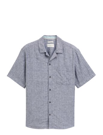 Tom Tailor | Structured Cotton Linen Shirt | M