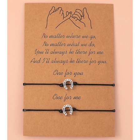 Ghyt Hestesko Armbånd Ridning Flettet Snor Armbånd Håndlavet Justerbare Armbånd Til Hesteelsker Smykker Ankelkæder Gaver Til Kvinder Teenagere Piger H