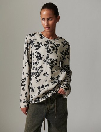 Day Birger et Mikkelsen Davies - Stretched Floral - Grey - 42