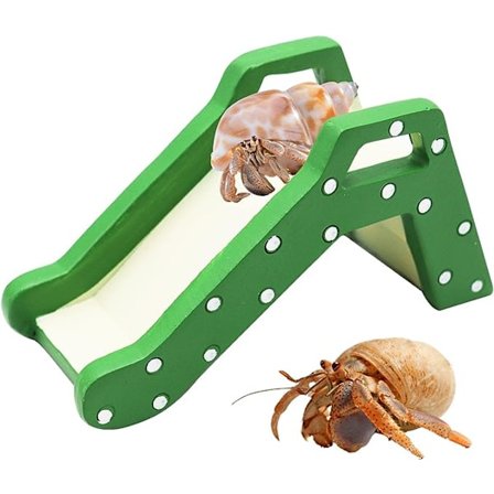 Hermit Crab Klatre Stige Bro, Resin Reptil Klatre Legetøj, Små Dyr Bur Tilbehør, Tank Tilbehør, Velegnet til Hermit Crab Hamster Rotte