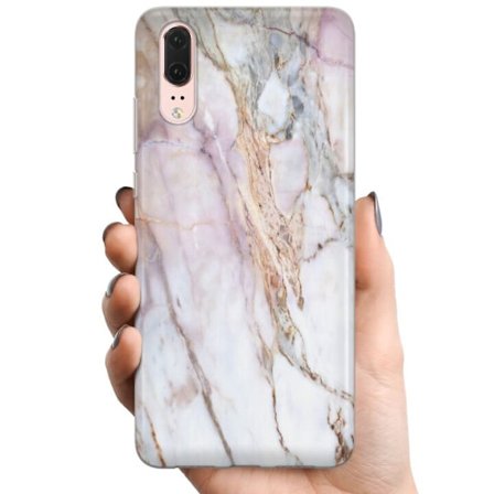 Kompatibelt Mobilskal till Huawei Huawei P20 Marmor