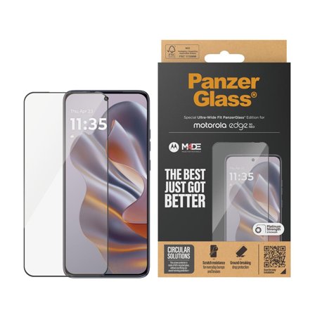 PanzerGlass MOTOROLA EDGE 50 NEO W. BLACK FRAME UWF ACCS