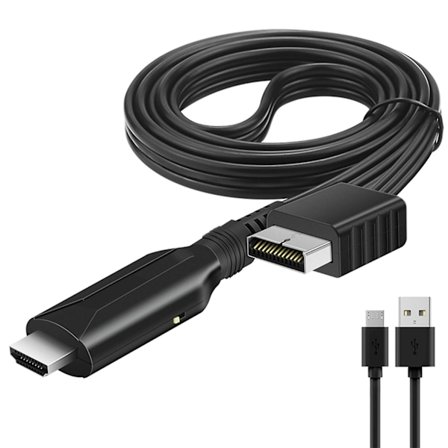 Mini Størrelse til PS1 / til PS2 til HDMI-kompatibel Konverter Adapter Fuldt Digital Fo [DB]