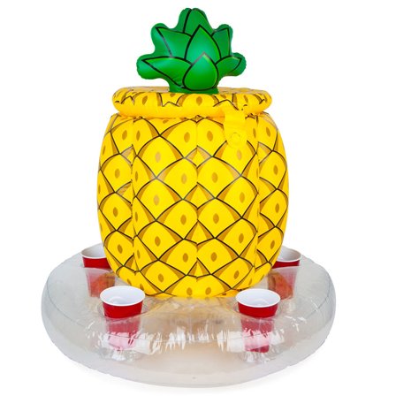 Oppusteligt Ananas Køleskab med Drinksholder