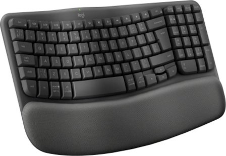 Logitech Ergo Series - tastatur - QWERTY - US International - grafitt Inn-enhet
