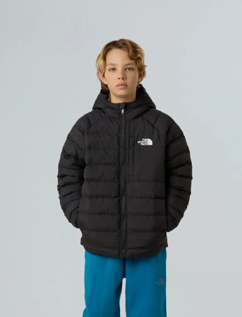The North Face B Reversible Perrito Hooded Jacket - Black - 142-151