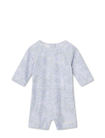 MINI A TURE Matgoldie 3/4 Printed Suit. Grs - Blue - 74/80