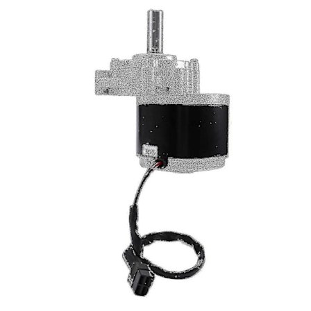 250w 24v 75rpm Lav Hastighed Børstemotor, Aksellængde 44mm, Akseldiameter 17mm, Kørestol Dc