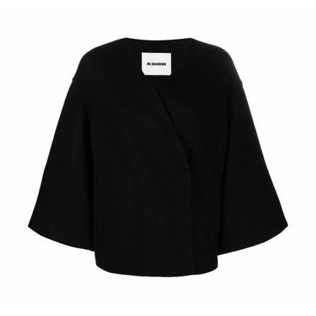 Jil Sander, Capes Czarny, Kobieta, Rozmiar: S