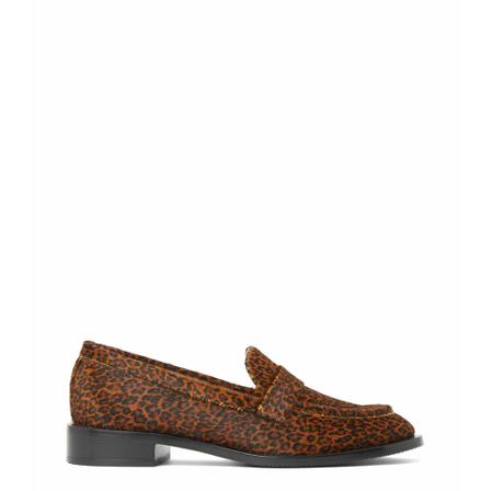 Stuart Weitzman, Palmer Sleek Loafers Bruin, Dames, Maat:36 EU