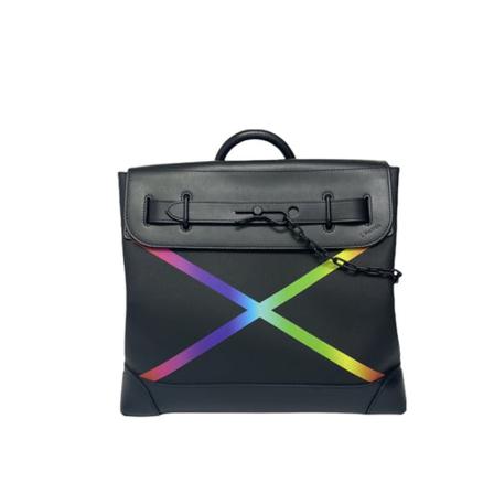 Louis Vuitton Vintage Pre-owned Taiga Kendall , Zwart , Dames , Maat: ONE Size Vintage Tassen