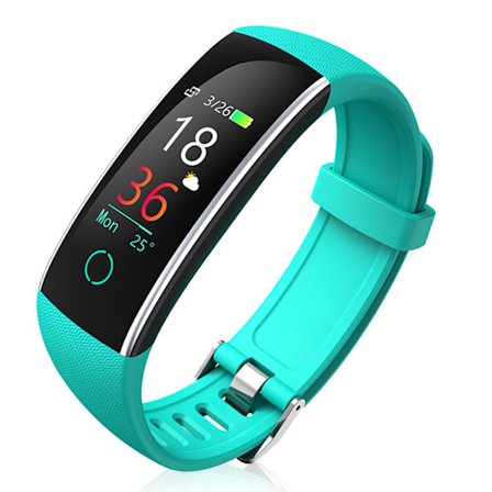 C20 Vedenkestävä Älykäs Ranneke Sykemittaus Verenpaineen Seuranta USB-lataus Värillinen Näyttö Urheiluranneke Vihreä